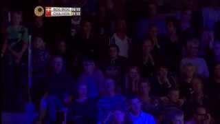 2014 YONEX DENMARK OPEN  QF MD  M BoeC Mogensen 3 DEN VS Chai BHong W CHN [upl. by Enelie540]