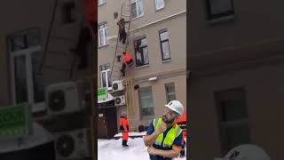 Ladder Safety riskassessment laddersafety workingatheight learn itsallaboutyou najmaeimae [upl. by Anilosi564]