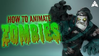 How to Animate Zombies 🧟 [upl. by Addis]