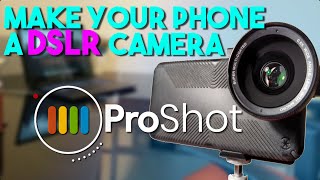 ProShot DSLR Camera Features for iPhone amp Android [upl. by Fred]