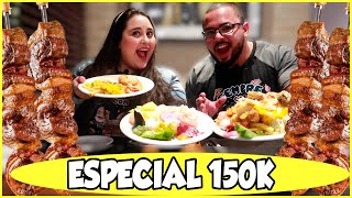 RODÍZIO DE CHURRASCO  ESPECIAL 150 MIL [upl. by Nacul878]