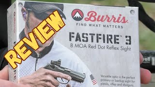 Burris Fastfire 3 Review  Turkey Shotgun Pattern [upl. by Marmaduke]