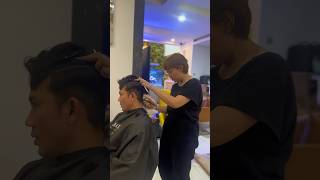 POTONGAN RAMBUT ALA DENSU youtubeshorts dennysumargo [upl. by Nathan763]