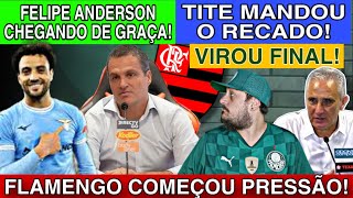 URGENTE❗️ATACANTE ASTRO DA ITALIA  FLAMENGO COMEÇOU PRESSÃO  TITE DISSE ISSO  MUITO [upl. by Eberle]