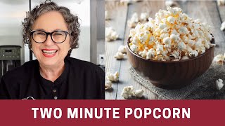 How to Make Popcorn in a Brown Paper Bag 2 Minutes  The Frugal Chef [upl. by Mcnully537]