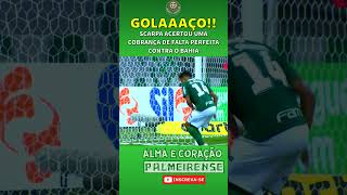 GOL DE FALTA EM JOGO PALMEIRAS X BAHIA [upl. by Enelrihs]