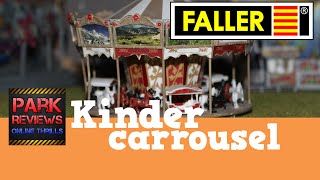 Faller Kindercarrousel 140316  ParkReviews [upl. by Aciret]