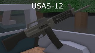 USAS12  Phantom forces weapon showcase  Version 601mprod [upl. by Aluk]