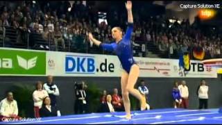 Aliya Mustafina RUS VT  AA Final  European Championships 2011 [upl. by Ztnarf79]