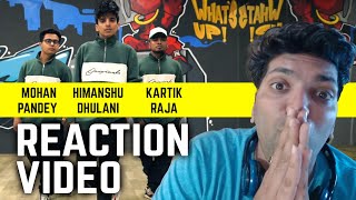 Reaction Video 🧐 Himanshu Dulani x Mohan Pandey x Kartik Raja  Khadke Glassy  Yo Yo Honey Singh [upl. by Lahsram]