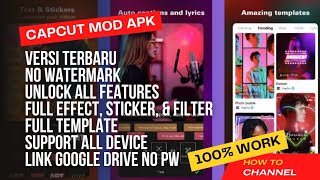 New Update Capcut Pro Mod Apk Terbaru 2024 [upl. by Harrow]