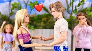 Emily amp Friends “Date Him” Episode 25  Barbie Doll Videos [upl. by Judie]