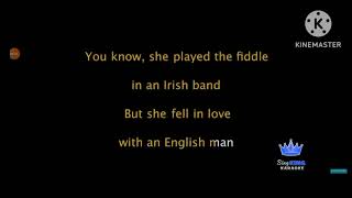 Ed Sheeran  Galway Girl Karaoke Version Computer Voice Color Toons [upl. by Inobe]