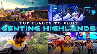 Top 10 places to visit in Genting Highlands  Tickets Timings amp all Tourist Places Genting Highland [upl. by Adnohs300]