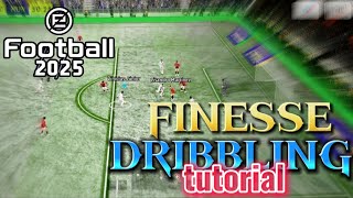 🔥Finesse Dribble Skill Tutorial in eFootball 2024 Mobile  Classic  Touch amp Flick [upl. by Uzzia826]