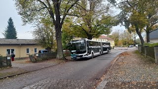 Mitfahrt im kompletten 694 von Potsdam Küsselstraße bis Potsdam Stern Center im MAN Lions C18 [upl. by Eelyah967]