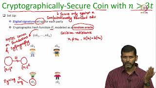 Lec 13 Randomized Protocol for Byzantine Agreement Part II [upl. by Allisirp]