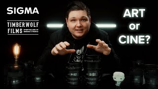 SIGMA Lenses for Filmmaking Art or Cine [upl. by Ck]