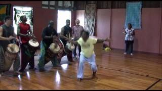 Maui 2009 Congolese Dance and Drum Workshop [upl. by Rats]