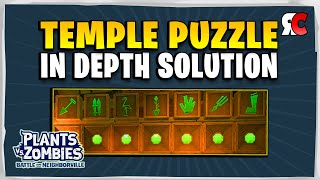 Giddy Park Temple Puzzle Solution indepth  Plants Vs Zombies Battle for Neighborville [upl. by Nodla]