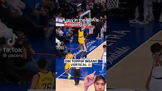 What was this NBA players vertical jump to touch top of backboard [upl. by Ronacin]