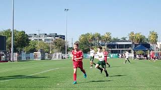 FQ Academy 2024 U12  Olympic FC vs Mitchelton  8 September 2024 [upl. by Arretal]