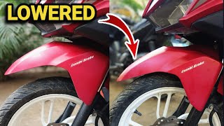 DIY Fender Fitment ng Honda Click V2V3  Moto Arch [upl. by Anirroc]