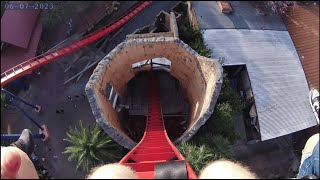 SheiKra Front Seat POV  Busch Gardens Tampa Bay [upl. by Ttehr]