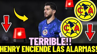 😱🔥¡ENCIENDE LAS ALARMAS¡HENRRI MARTIN ES DUDA PARA EL PARTIDO VS TOLUCA  ULTIMAS NOTICIAS AMERICA [upl. by Malonis392]