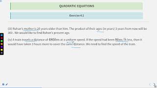 Quadratic Equations Part 3 SATHEEENGG swayamprabha engineeringexams [upl. by Eidassac]