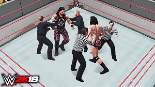 WWE Raw 31819  Roman Reigns Brutalizes Drew McIntyre ft Lesnar Lashley  WWE 2K19 [upl. by Esau]