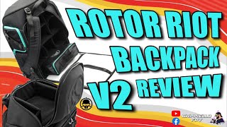 Rotor Riot backpack V2 Review Spanish [upl. by Anayit]