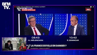 Revivez le débat entre JeanLuc Mélenchon et Éric Zemmour sur Twitch [upl. by Syst]