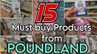 15 Must buy Poundland Products on a Budget [upl. by Ita]