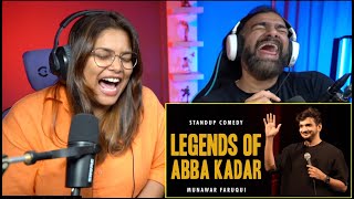 Legends of Abba Kadar Reaction  Munawar Faruqui  The S2 Life [upl. by Maurise]