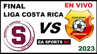 🔴Deportivo Saprissa TRI CAMPEÓN  Liga Apertura Costa Rica Saprissa vs Herediano 10 31 [upl. by Krystin]