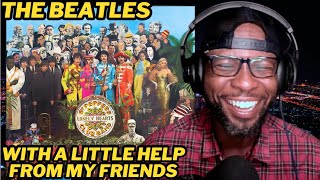 THE BEATLES  WITH A LITTLE HELP FROM MY FRIENDS  ICONIC CLASSIC ROCK REACTION amp REVIEW [upl. by Colinson]