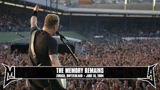 Metallica The Memory Remains Zurich Switzerland  June 18 2004 [upl. by Yrollam]