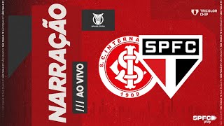 BRASILEIRÃO INTERNACIONAL X SÃO PAULO  SPFC PLAY [upl. by Bose182]