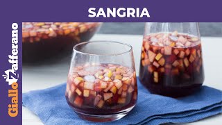 SANGRIA Ricetta originale spagnola [upl. by Aiynot136]