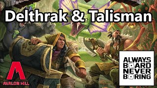 HeroQuest Jungles of Delthrak amp Talisman the Magical Quest Game  Avalon Hill Board Game News [upl. by Falkner]