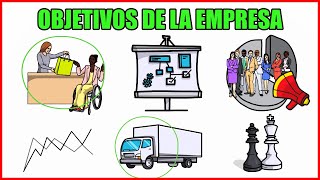 🎯 OBJETIVOS de la EMPRESA [upl. by Ayanej]