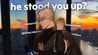 Why’s your voice shaking  reassurance for feeling rejected Boyfriend Roleplay ASMR [upl. by Ahsienauq642]