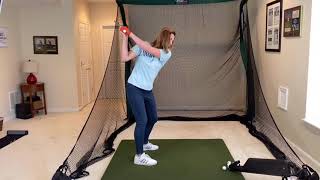 5 MIN PERFECT GOLF PRACTICE No tech indoor golf practice routine [upl. by Takara743]