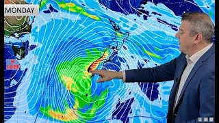 Latest on the storm heading to NZ this Monday [upl. by Lorinda]