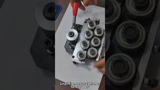 machine copper automaticcoilroundbarstraightenerSmall filament straightener for extruders [upl. by Ronacin]