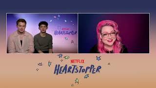 Kit Connor and Joe Locke interview for Heartstopper season 3 with Pridecom [upl. by Itch]