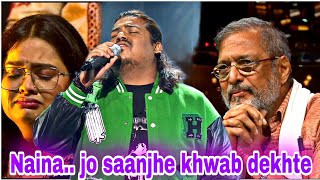 Priyangshu Dutta Fits quot Naina quot Make Nana Patekar Cry 😭  Indian idol 15  Video Reaction [upl. by Graaf]