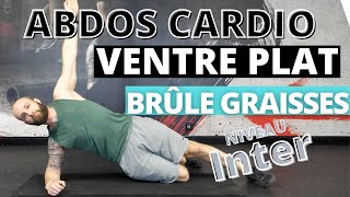 HIIT CARDIO ABDOS INTENSIFS  VENTRE PLAT ET TAILLE FINE SPÉCIAL PERTE DE POIDS  ARTHUR HILL [upl. by Gone]