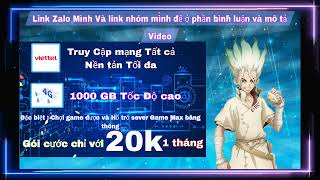 Gói Cước Viettel 4G Tốc Độ cao Không giới hạn Data 20k [upl. by Oirromed]